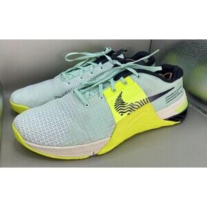Nike Metcon 8 Mens 15 Green Mint Foam Volt DO9328-300 Athletic Training Running